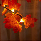 TMGPSYM 6-Foot Christmas LED Lamp Decoration, 92 Waterproof Lamp Beads, Maple Leaf Floor Lamp, Detachable, Convenient to Move Outdoor/Room/Yard/Home Decoration