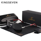 Aluminum Magnesium Men's Polarized Coating Mirror Sunglasses
