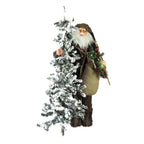 Northlight 4 ft. Standing Woodland Santa Claus