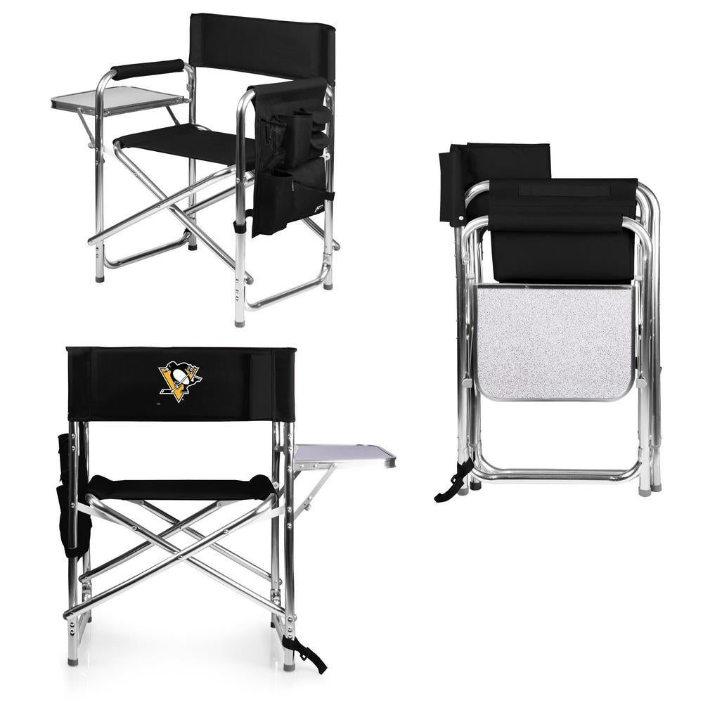 Pittsburgh Penguins Black Sports Chair