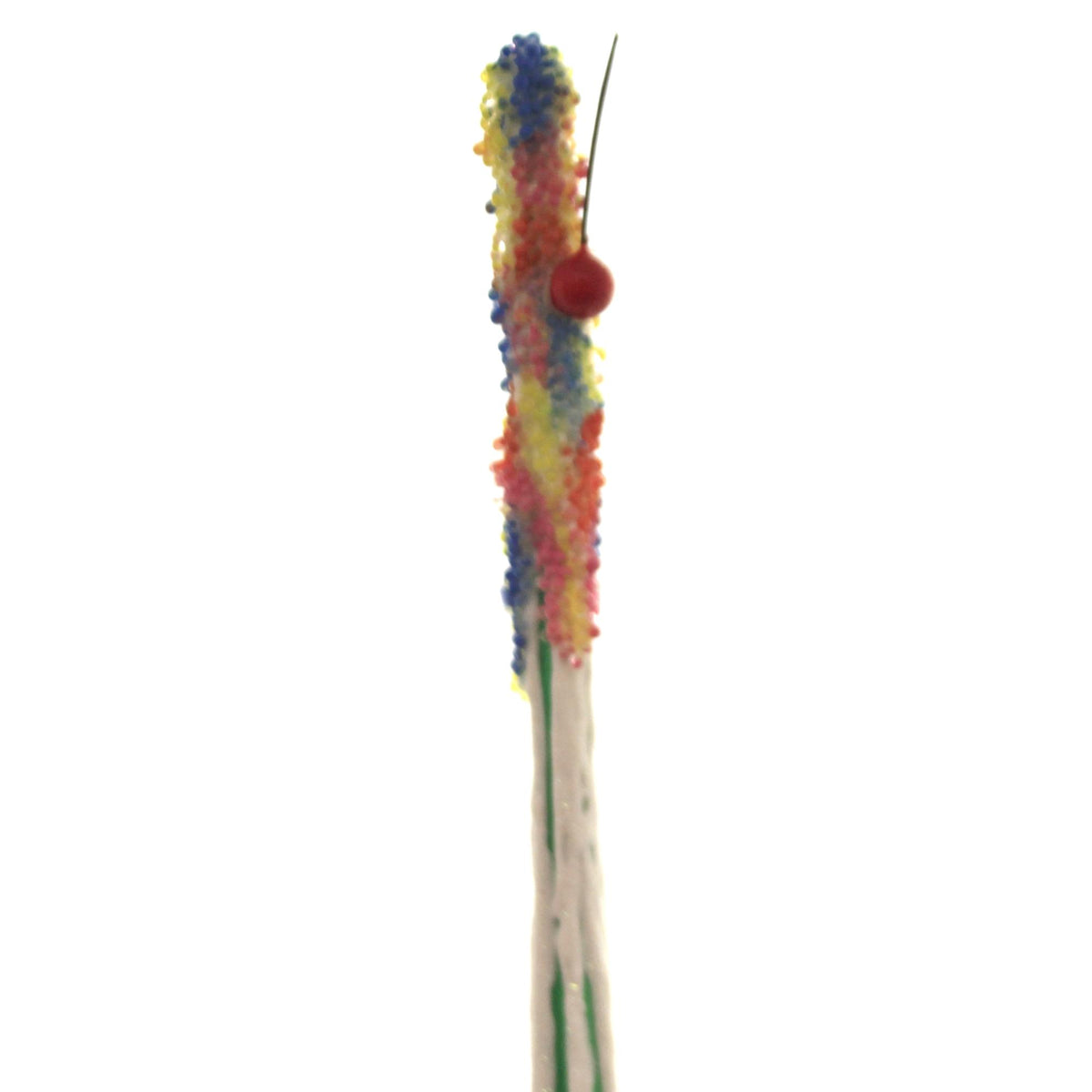 Glitterazzi Candy Theme Finial Polish Glass Christmas Tree Topper 16 Inch New
