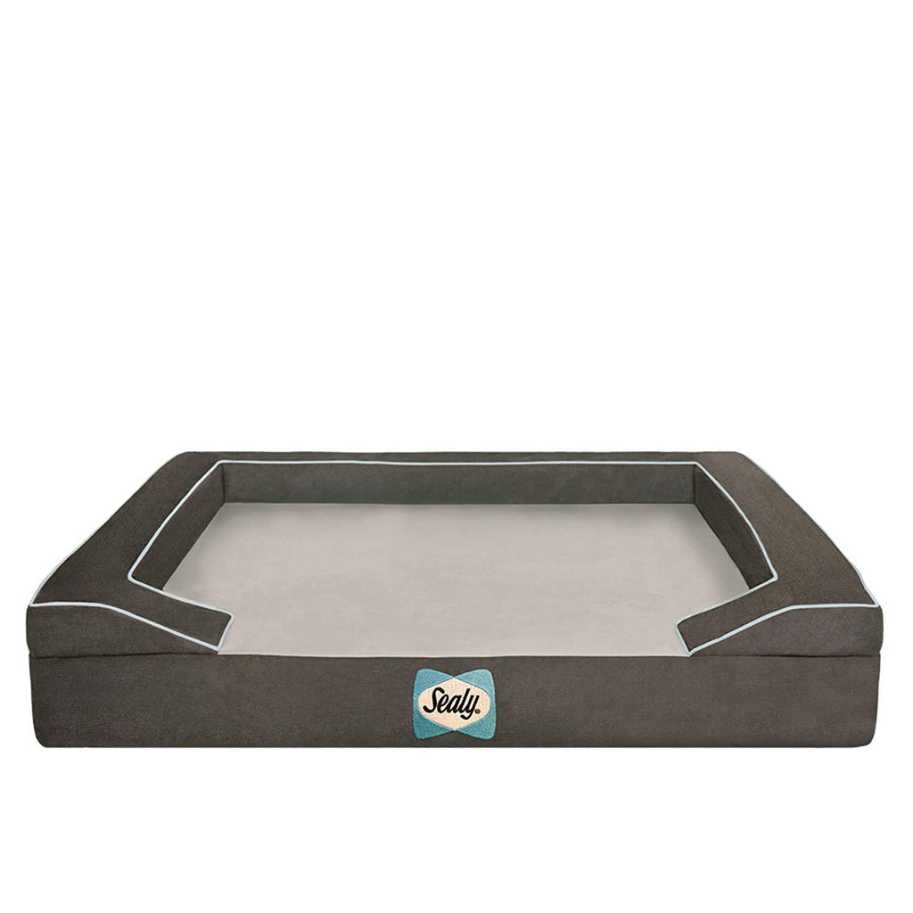 Sealy Lux Quad Layer Orthopedic Dog Bed with Cooling Gel