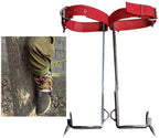 Fasteer Tree Climbing Spikes Shoes, A Pair of  Steel Tree Claw Adjustable Gear Climbing Tool for Climbing Trees, Picking, Cutting Trees, Load of About 100kg gorgeously Successful
