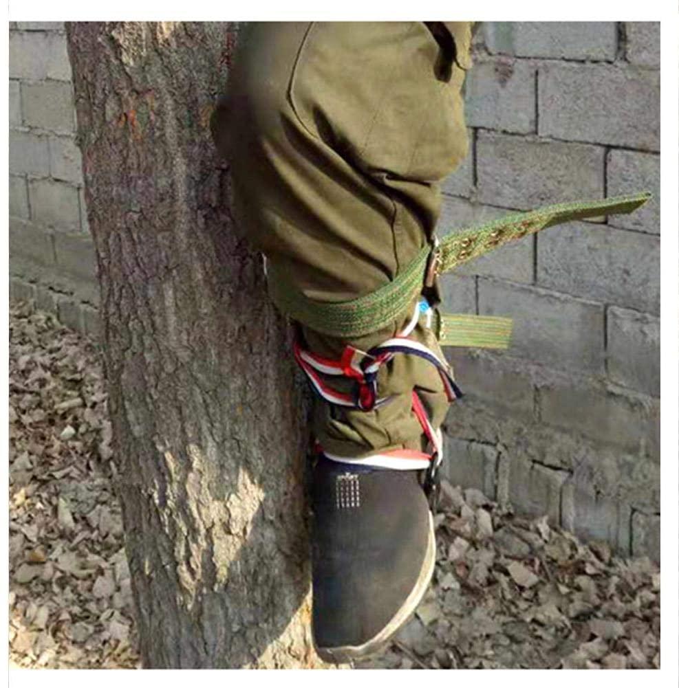 Fasteer Tree Climbing Spikes Shoes, A Pair of  Steel Tree Claw Adjustable Gear Climbing Tool for Climbing Trees, Picking, Cutting Trees, Load of About 100kg gorgeously Successful