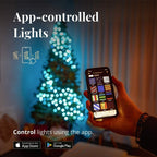 Twinkly - TWT250STP RGB - App-Controlled Pre-lit Christmas Tree (5 ft)