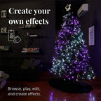 Twinkly - TWT250STP RGB - App-Controlled Pre-lit Christmas Tree (5 ft)
