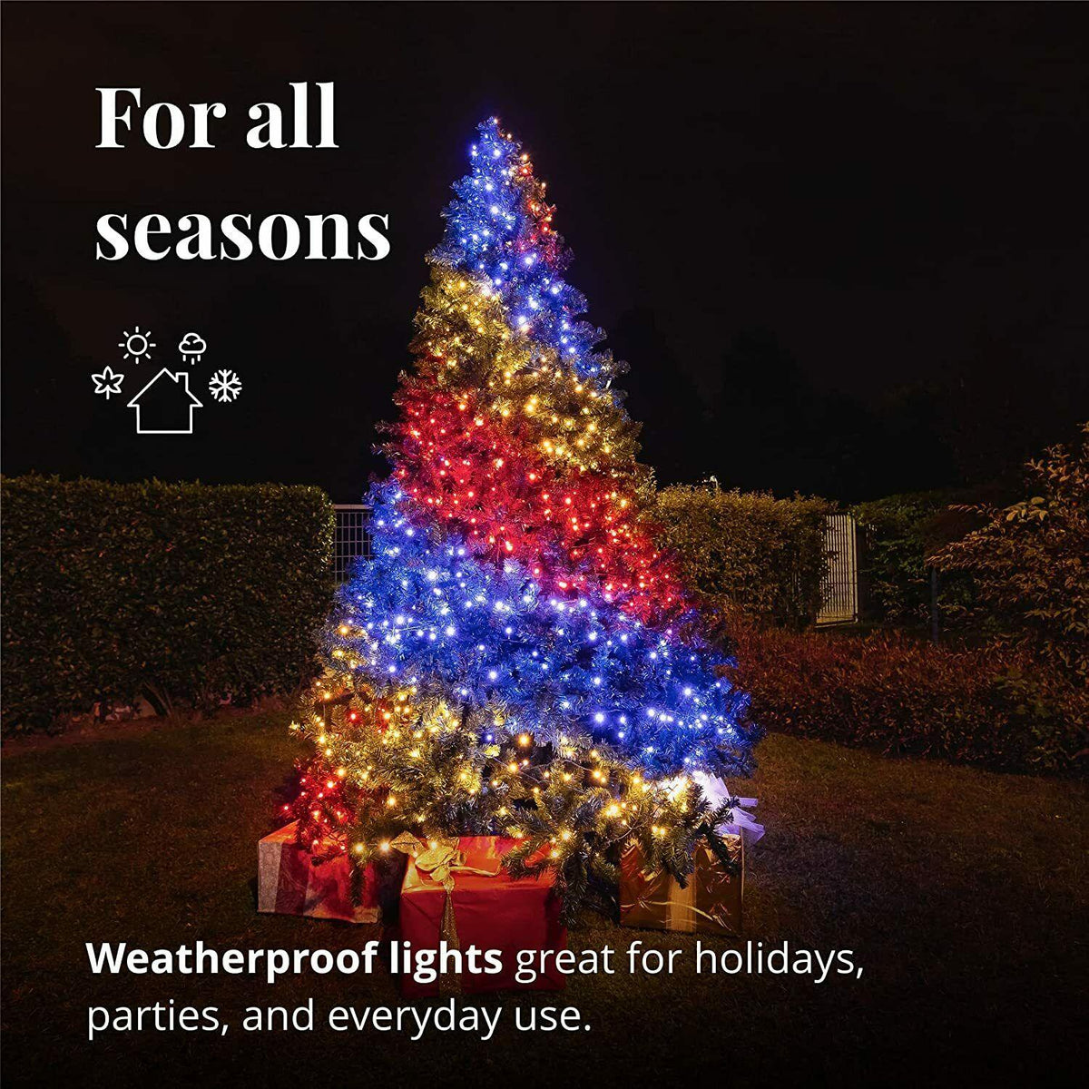 Twinkly - TWT250STP RGB - App-Controlled Pre-lit Christmas Tree (5 ft)