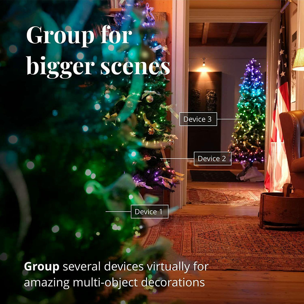 Twinkly - TWT250STP RGB - App-Controlled Pre-lit Christmas Tree (5 ft)