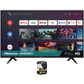 hisense 40 inch h55 series fhd smart android tv with 2 year extended warranty