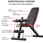 Mchoice Adjustable Weight Bench for Full Body Workout Multi-Purpose Utility Weight Bench Foldable Flat Bench Press for Home Gym