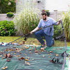 harris pool products economy leaf nest for in-ground pools