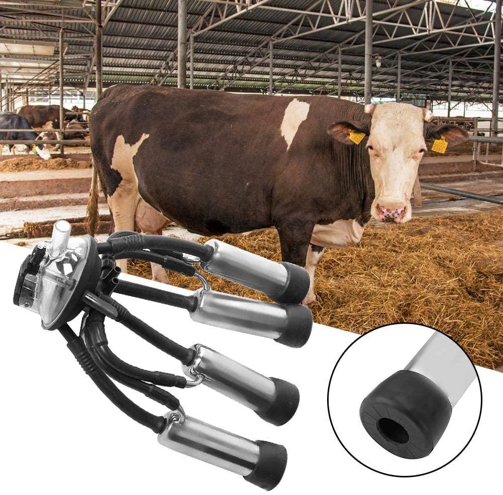 a sixx milking cluster, 240cc cow milking cluster milk cup set livestock milking equipment for vacuum pump milking machine