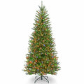 National Tree Company Artificial Christmas Tree Multi-Color Lights and Stand