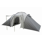 4-Person 2-Room Tent in Grey