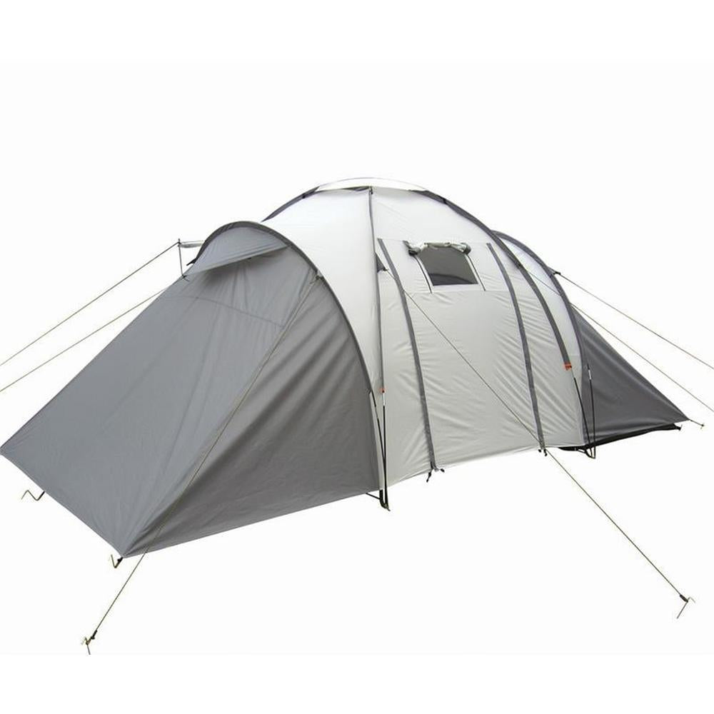 4-Person 2-Room Tent in Grey