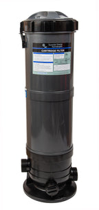 cartridge filter system with pressure gauge for swimming pools 90sf