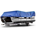Sportsman 600 Denier 20 ft. to 24 ft. (Beam Width to 104 in.) Blue Pontoon Boat Cover Size PT-3