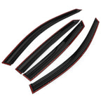 2018+ Honda Accord 4pcs Side Window Vent Visor Sun Rain Deflector Guard Generic