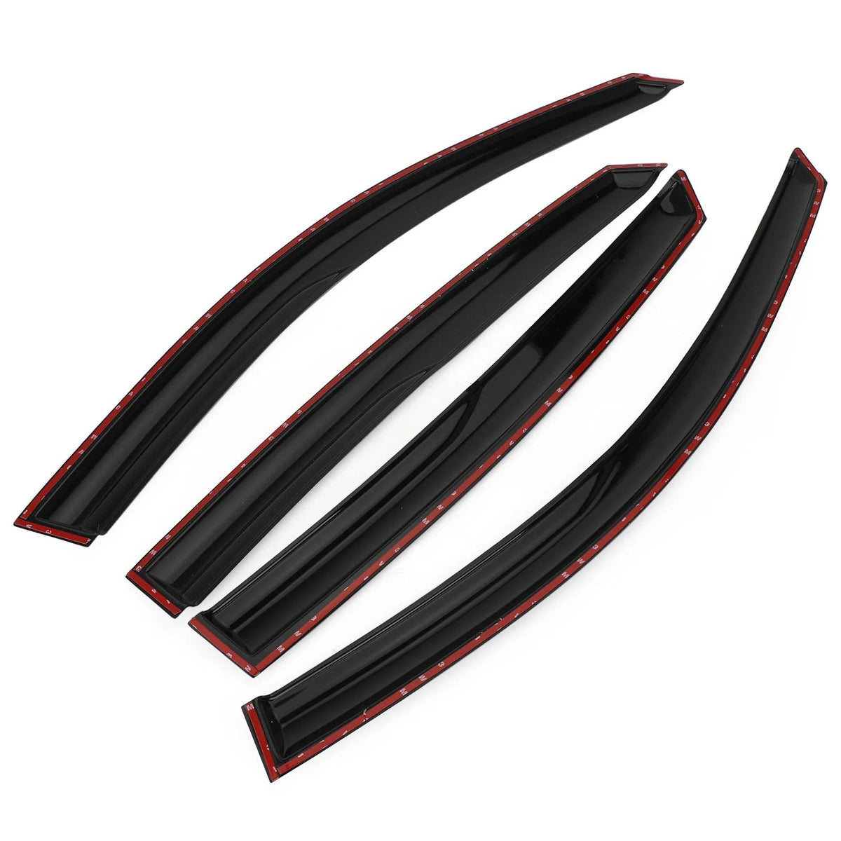 2018+ Honda Accord 4pcs Side Window Vent Visor Sun Rain Deflector Guard Generic