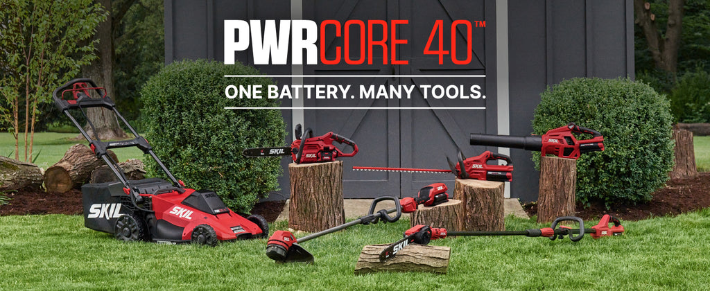 PWR CORE 40 Brushless 40V 20-Inch Self-Propelled Mower Kit, Includes 6.0Ah Battery and Auto PWR JUMP Charger - SM4910C-11