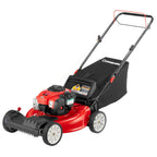 Self Propelled Lawn Mower 21 in. Adjustable Cutting Height Bagger 15-Gauge Steel