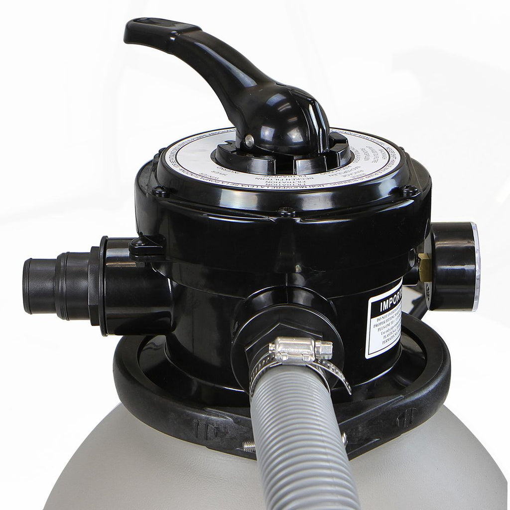 2640 gph above ground pool sand filter pump with programmable timer swimming pool package