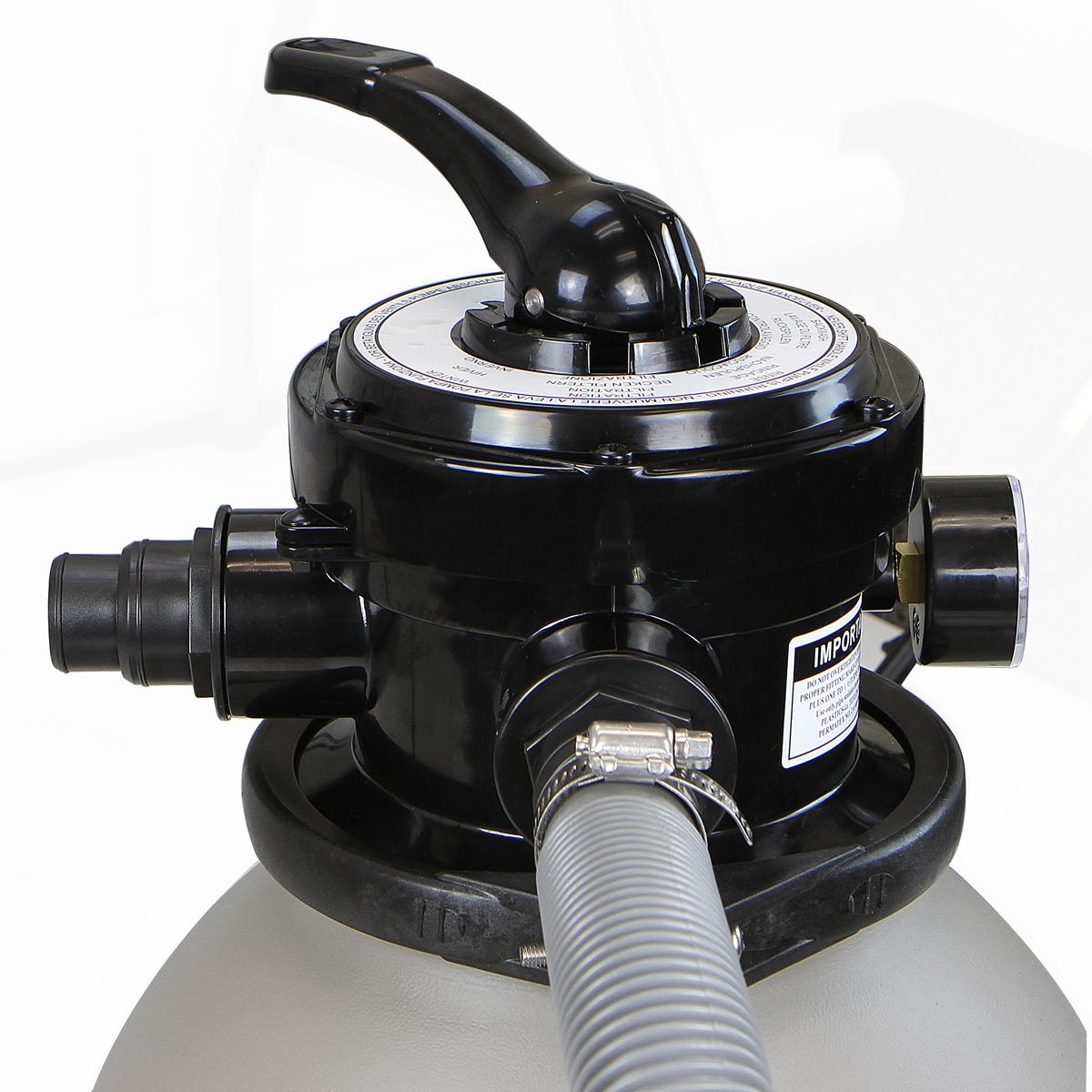 2640 gph above ground pool sand filter pump with programmable timer swimming pool package