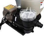2640 gph above ground pool sand filter pump with programmable timer swimming pool package