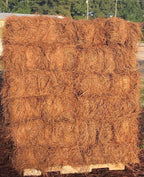 usa pine straw - pine needle mulch - premium long needle - covers 3200 sqft (1)