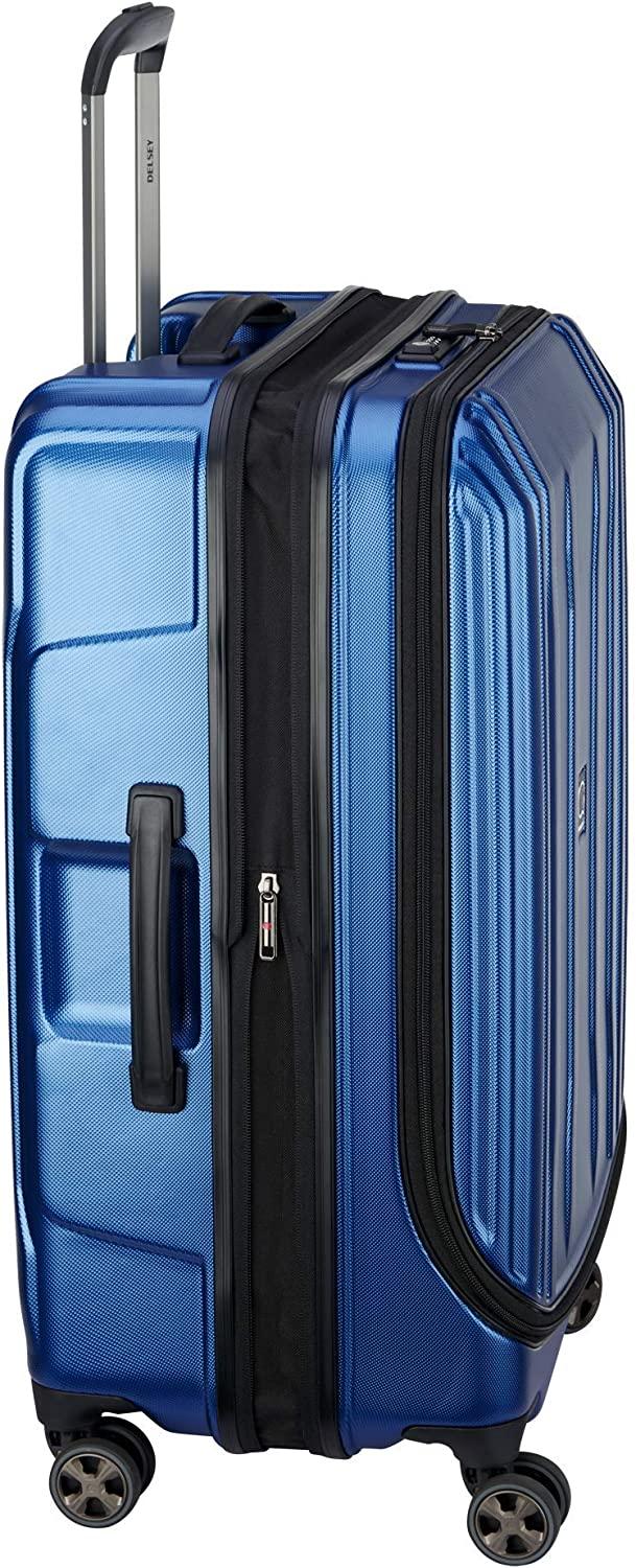 40207982002 Cruise Lite Hardside 2.0 Expandable Luggage, Spinner Wheels, Blue, Checked-Medium 25 Inch