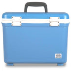 13 qt. Compact Durable Leak Proof Outdoor Cooler Dry Box, Blue (2-Pack)
