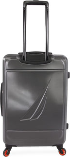 Roadie 3pc Hardside Luggage Set, Grey/Orange