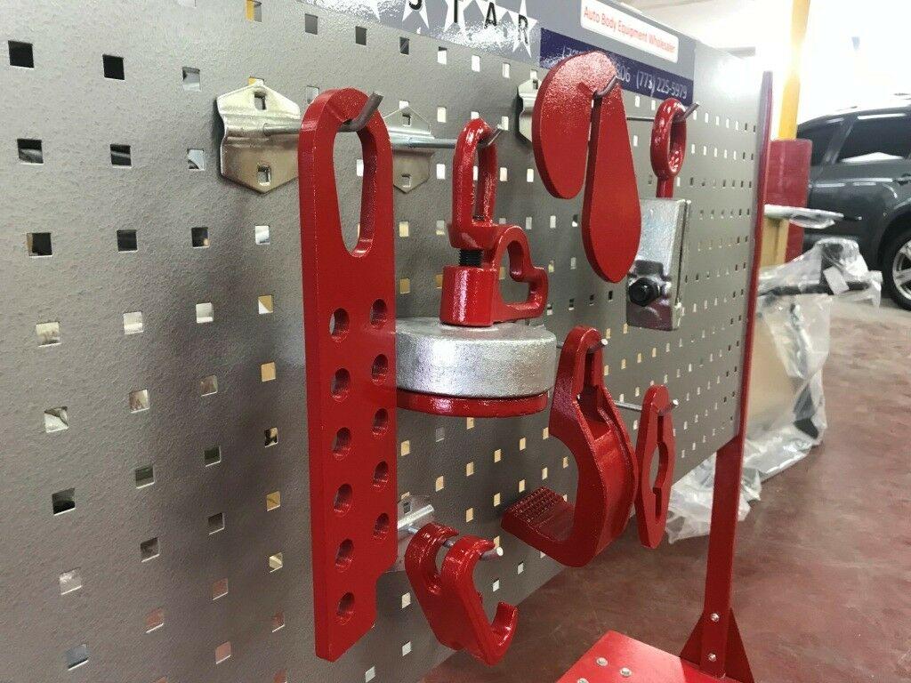 AUTO BODY FRAME MACHINE Mo Clamp Style strut clamp, plate hole,claw, sill hook