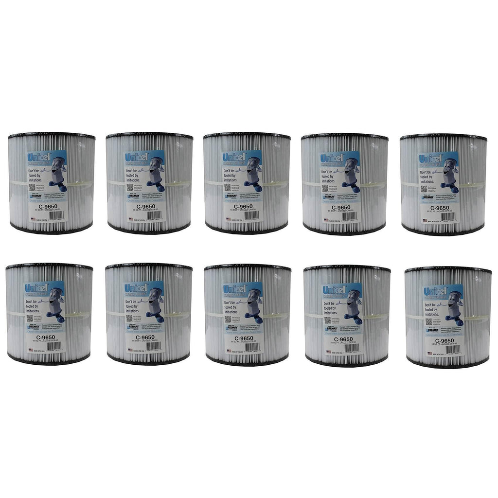 unicel 50 square feet spa replacement filter cartridge (10 pack)