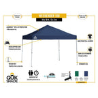 Weekender Elite 10 ft. x 10 ft. White Instant Canopy