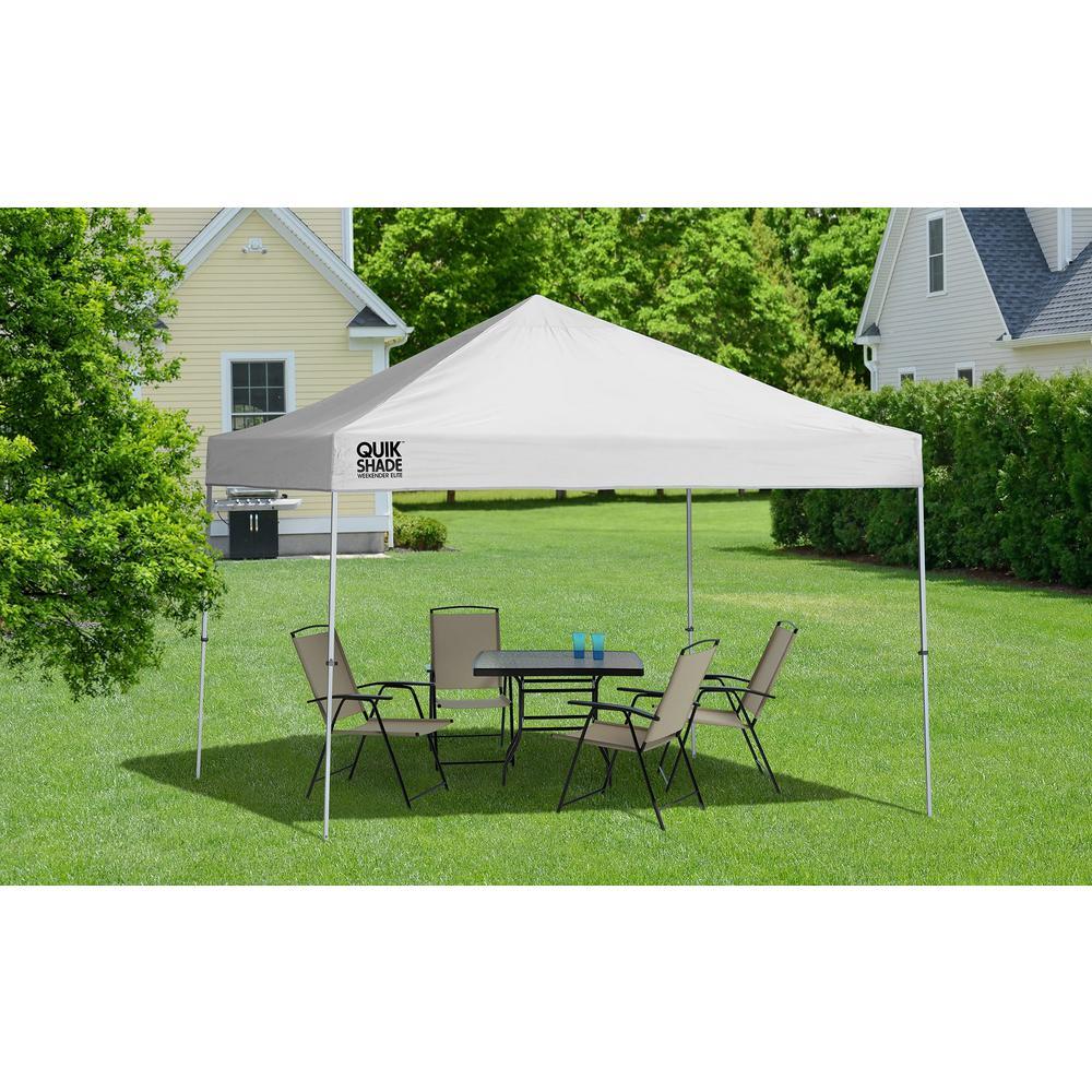 Weekender Elite 10 ft. x 10 ft. White Instant Canopy