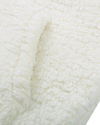 pocket zipper design high neck fluffy sweatshirt