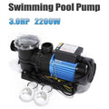 3 hp high flo above ground swimming pool pump w/ strainer filter basket