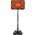 MaxKare Basketball Hoop Goal Portable Basketball System Set Stand Adjustable Height Poolside Outdoor Indoor for Kid Adult W LarBackboard