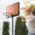 MaxKare Basketball Hoop Goal Portable Basketball System Set Stand Adjustable Height Poolside Outdoor Indoor for Kid Adult W LarBackboard