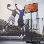 MaxKare Basketball Hoop Goal Portable Basketball System Set Stand Adjustable Height Poolside Outdoor Indoor for Kid Adult W LarBackboard