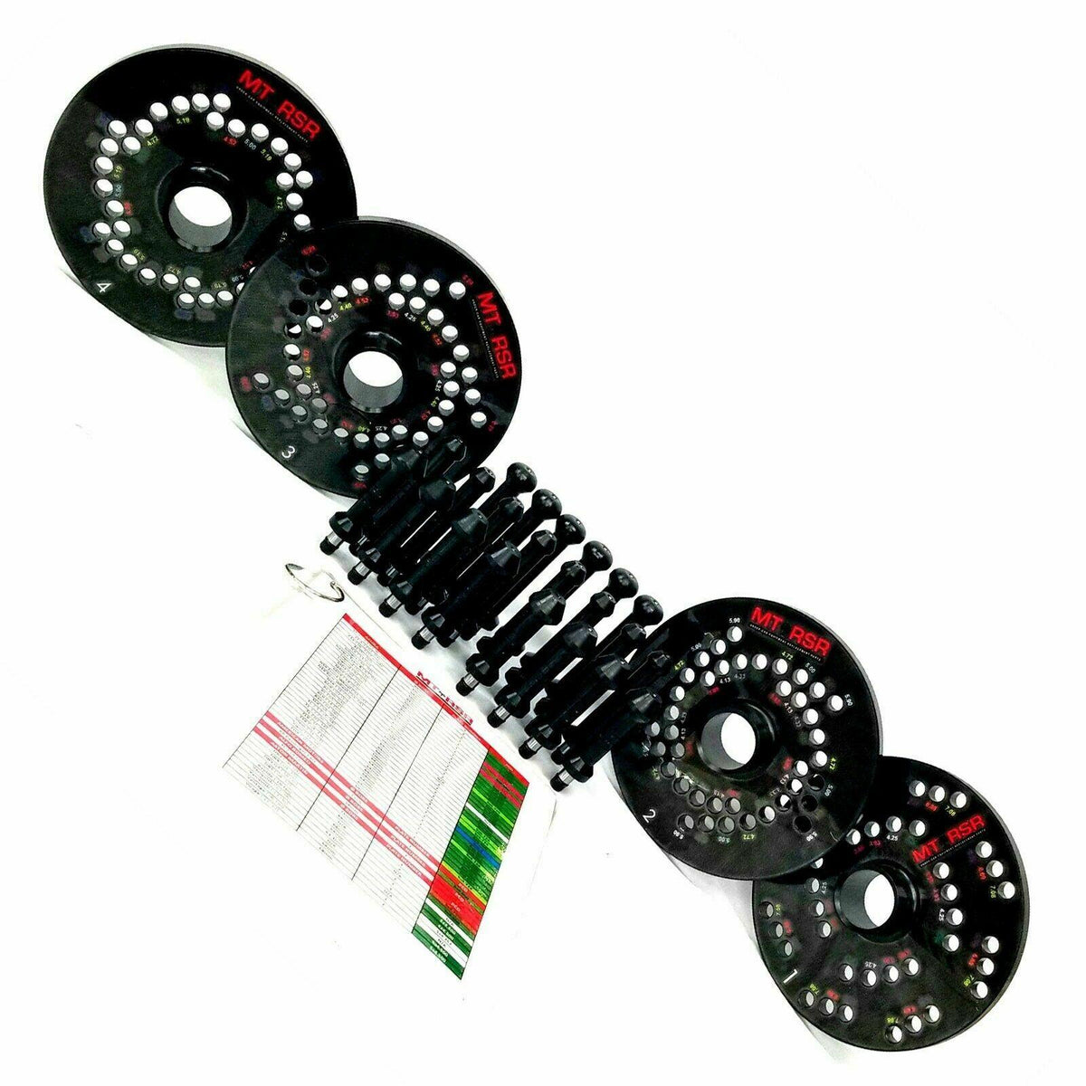Wheel r 40mm Lug Centric Pin FlanPlate System Set 4 5 6 8 Lug USA MADE