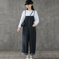Strap Straight Casual Women Jumpsuit