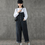 Strap Straight Casual Women Jumpsuit