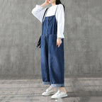 Strap Straight Casual Women Jumpsuit
