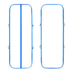 Air Track 10ft Inflatable Gymnastics Tumbling Mat 8 inches Thickness Airtrack Mats with Electric Air Pump for Home Use Gym/Training/Cheerleading/Yoga/Outdoo/Beach/Park Blue