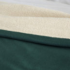 Eddie Bauer | Signature Reversible Fleece/Sherpa Electric Heated Blanket with Safe &amp; Warm Low-VoltaTechnology  Queen  Redwood