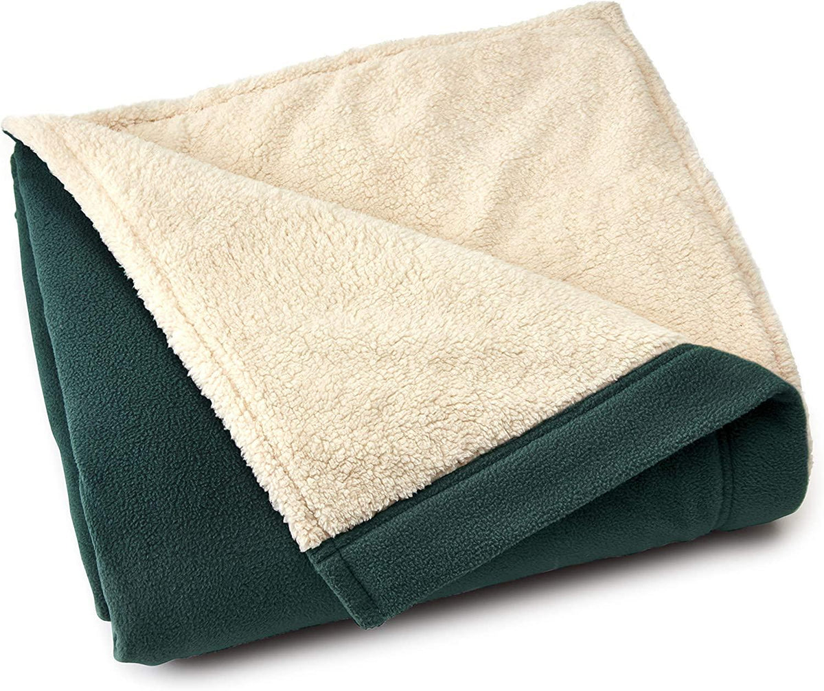 Eddie Bauer | Signature Reversible Fleece/Sherpa Electric Heated Blanket with Safe &amp; Warm Low-VoltaTechnology  Queen  Redwood