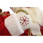 48 in. Christmas Santa Claus in Chimney with Music and Motion