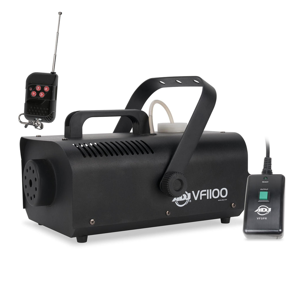 American DJ Medium Size Fog Machine (2) &amp; Chauvet 1 Gal Bottle FogJuice Fluid(2)